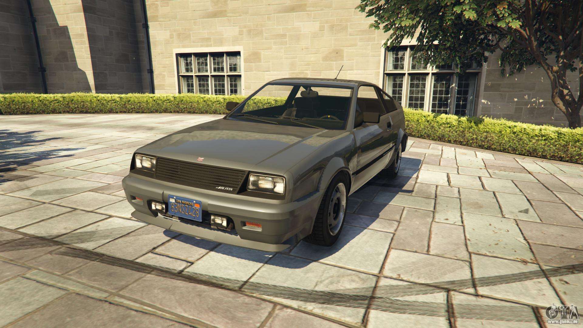 Dinka Blista Compact von GTA 5 - Frontansicht Dinka Blista Compact von GTA 5 - Frontansicht