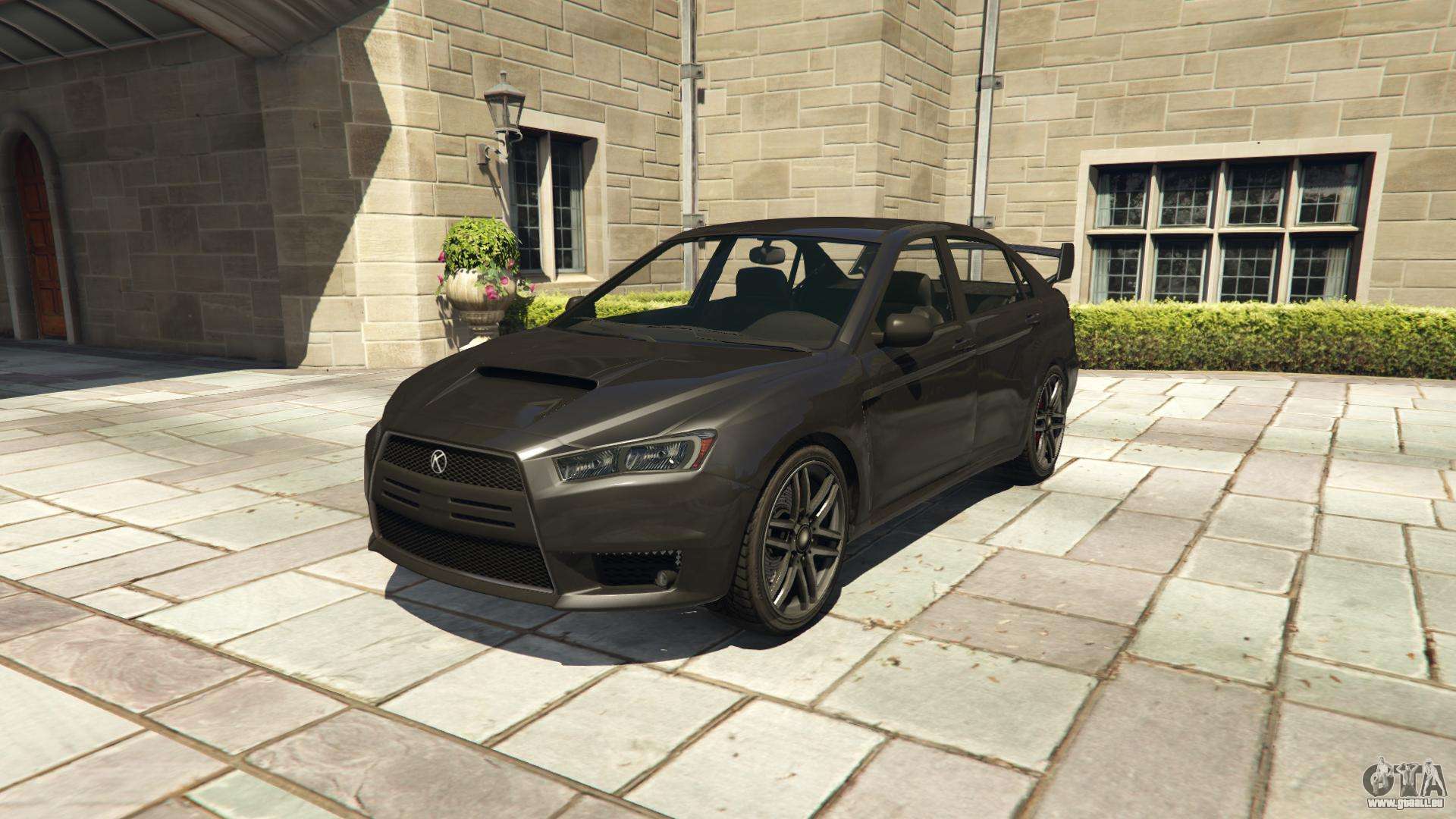 Karin Kuruma von GTA 5 - Frontansicht Karin Kuruma von GTA 5 - Frontansicht