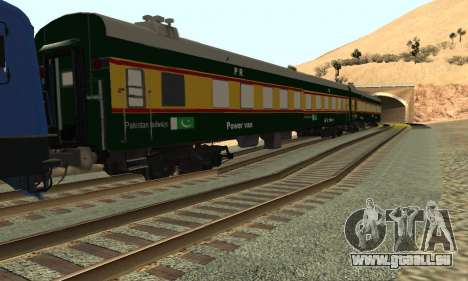Pakistan Railways Train pour GTA San Andreas