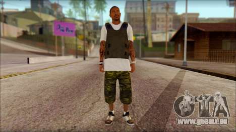 New Grove Street Family Skin v5 pour GTA San Andreas