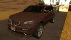 Jeep Grand Cherokee SRT 2012 für GTA San Andreas