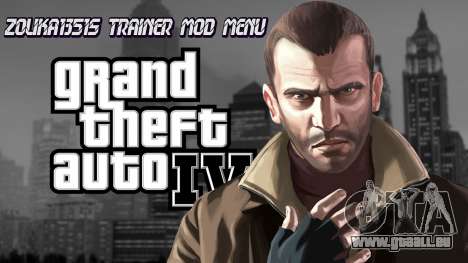 Zolika1351s Trainer Mod Menu pour GTA 4
