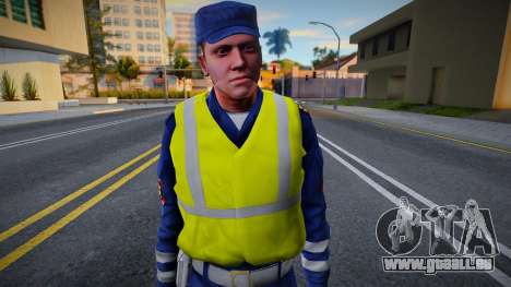 Agent de police de la circulation v1 pour GTA San Andreas