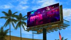 Werbung für den Malibu Club (GTA-Trilogie-Bildschirm) für GTA Vice City