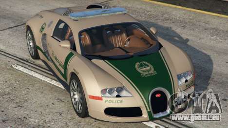 Bugatti Veyron Dubai Police