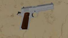1911 silver with wood grips pour GTA Vice City