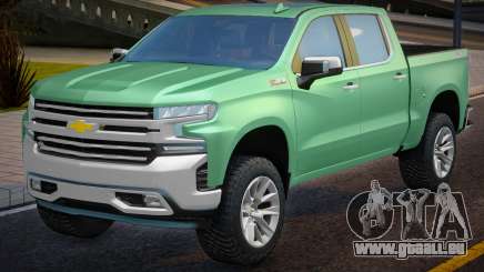 Chevrolet Silverado LTZ 2021 Green pour GTA San Andreas