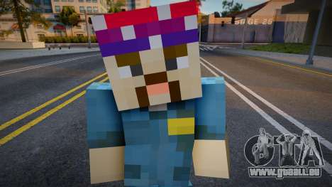 Jethro Minecraft Ped pour GTA San Andreas