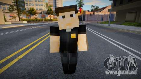 Lapd1 Minecraft Ped für GTA San Andreas