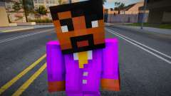Jizzy Minecraft Ped pour GTA San Andreas