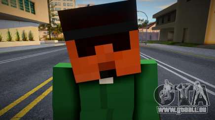 Ryder3 Minecraft Ped für GTA San Andreas