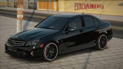 Mercedes-Benz C63 AMG [Noir] pour GTA San Andreas