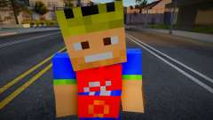 Wmymoun Minecraft Ped pour GTA San Andreas