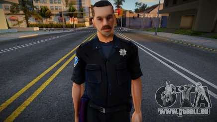 Sfpd1 Upscaled Ped pour GTA San Andreas