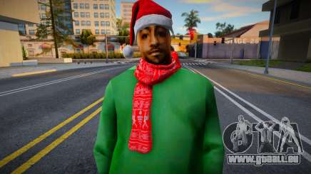 Fam1 - New Year Skin für GTA San Andreas