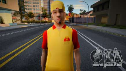 Wmybmx Pizza Uniform 1 pour GTA San Andreas
