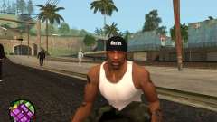 Schwarze Ganton-Mütze für GTA San Andreas