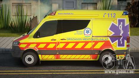 Mercedes Benz Sprinter 2018 Magyar Mentő pour GTA San Andreas
