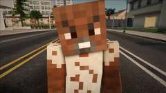 Minecraft Ped Sbmotr2 pour GTA San Andreas
