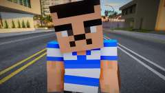 Minecraft Ped Tbone für GTA San Andreas