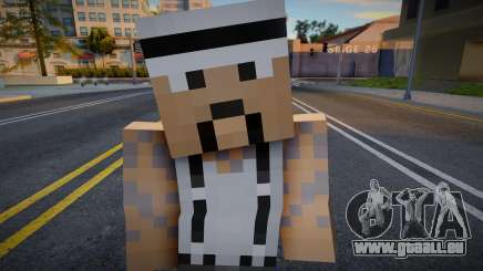 Minecraft Ped SFR1 für GTA San Andreas