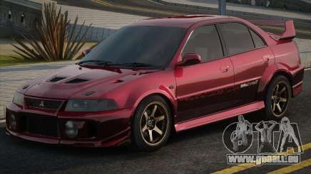Mitsubishi Lancer Evolution V Red pour GTA San Andreas