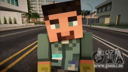 Minecraft Ped Janitor für GTA San Andreas