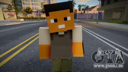 Minecraft Ped Bmycg pour GTA San Andreas