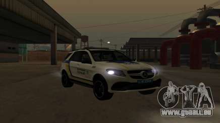 Mercedes-Benz GLE 63s NP Ukraine für GTA San Andreas
