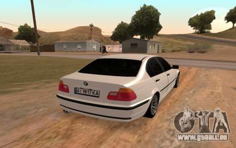 BMW M3 E46 (berline) pour GTA San Andreas